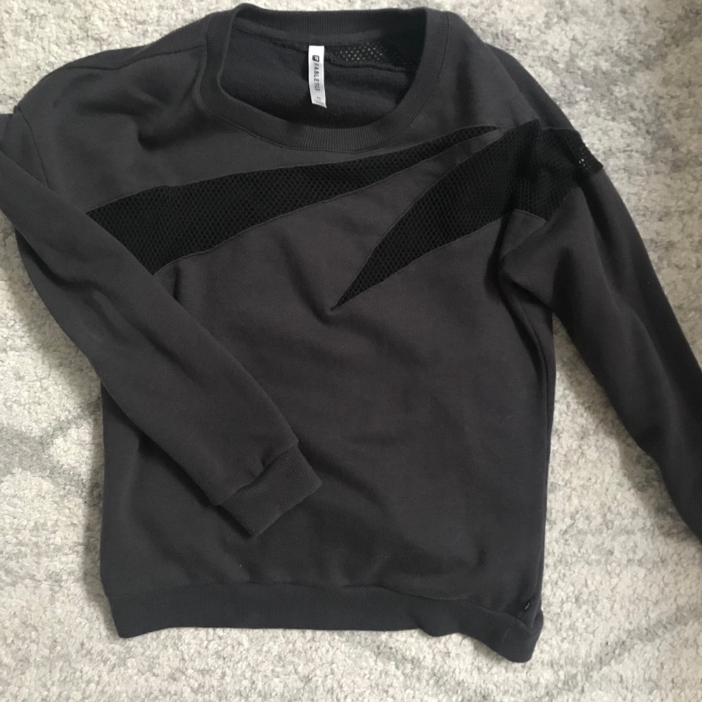 Grey fabletics sweatshirt